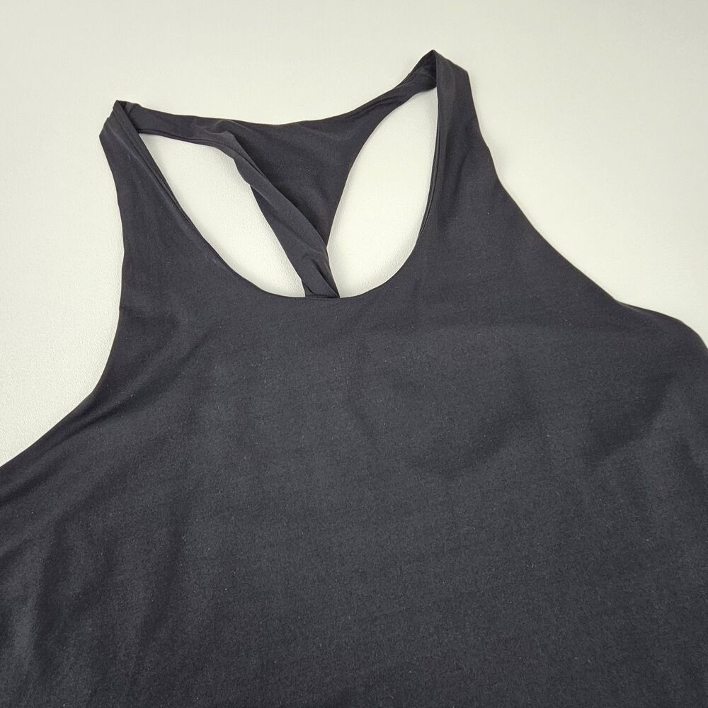 Alo Yoga Don't Get It Twisted Tank Top Black Racerback Women's S Estimated